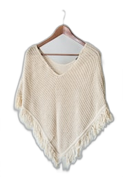 Crocheted Poncho Unisize